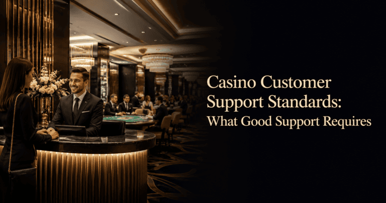 Casino Customer Support Standards